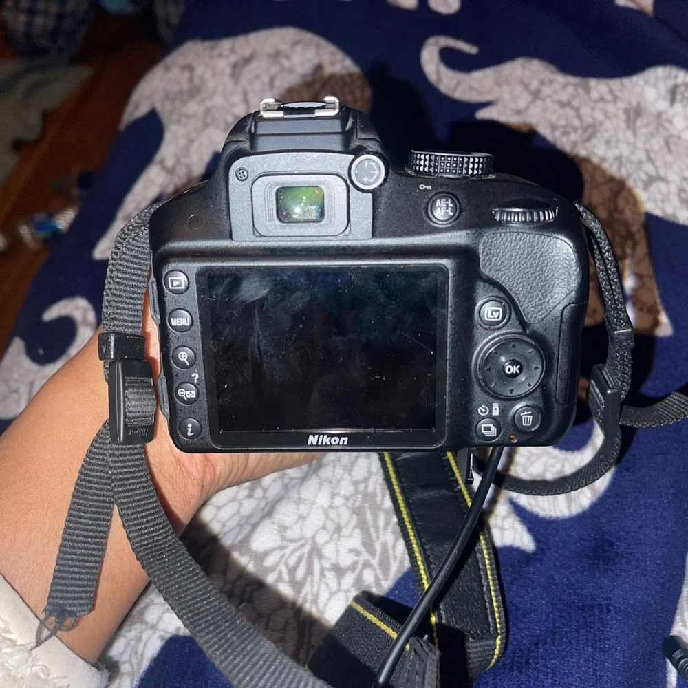 brand new camera haven’t used with brand new lens.